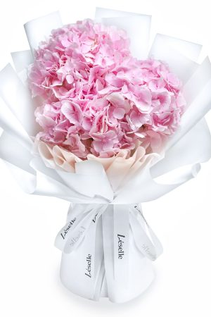 Fresh Flower Bouquet - Pink Hydrangea (M)