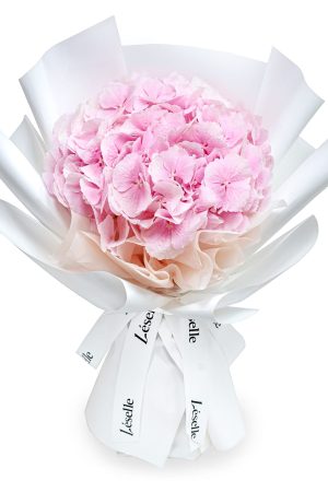 Fresh Flower Bouquet - Pink Hydrangea (S)