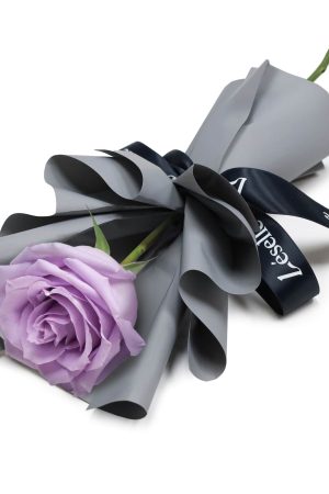 Fresh Flower Bouquet - Single Lavender Rose