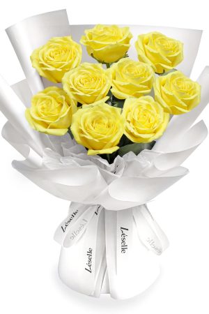 Fresh Flower Bouquet - Yellow Roses - 9/11 Roses