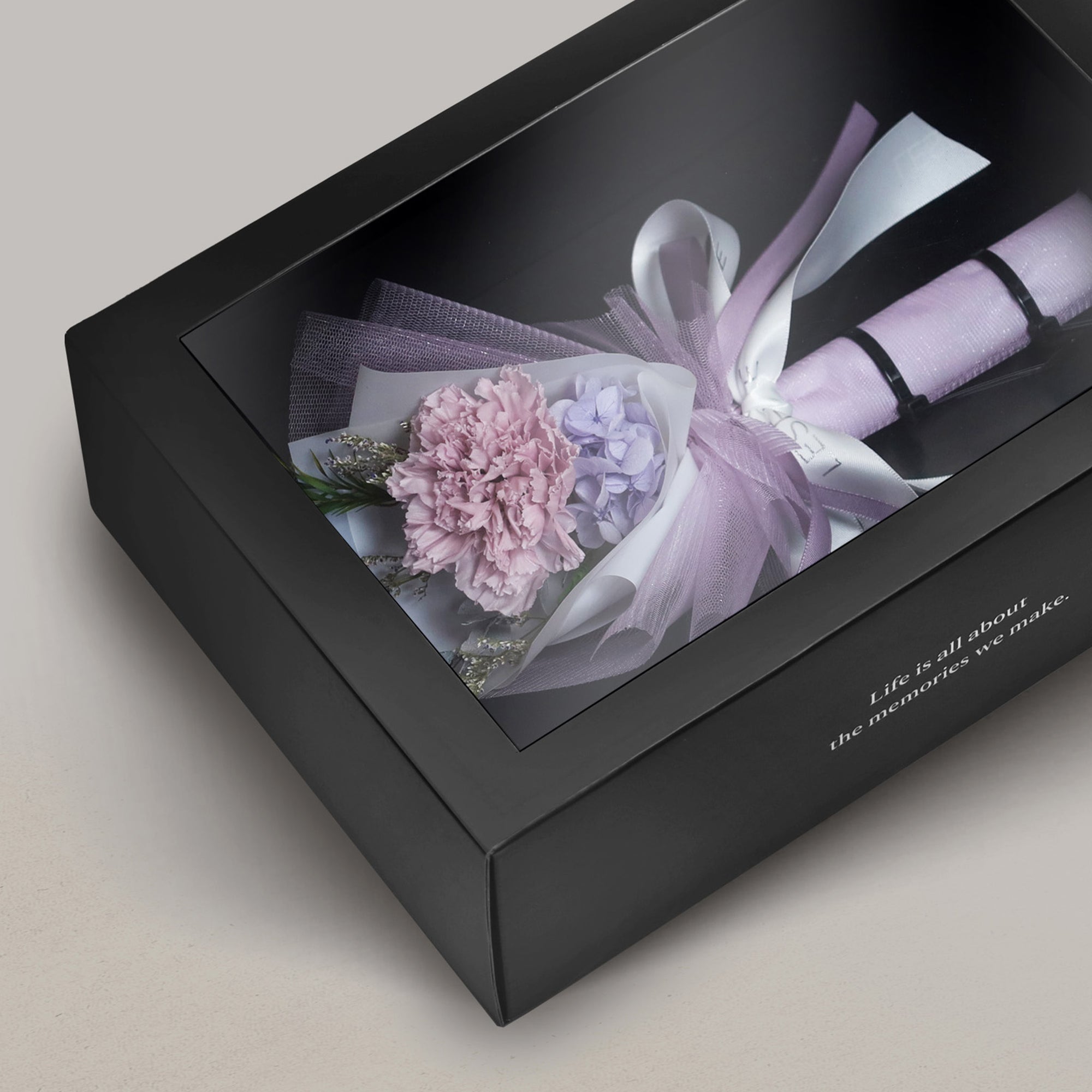 Preserved Carnation Bundle - Lavender - Image 3