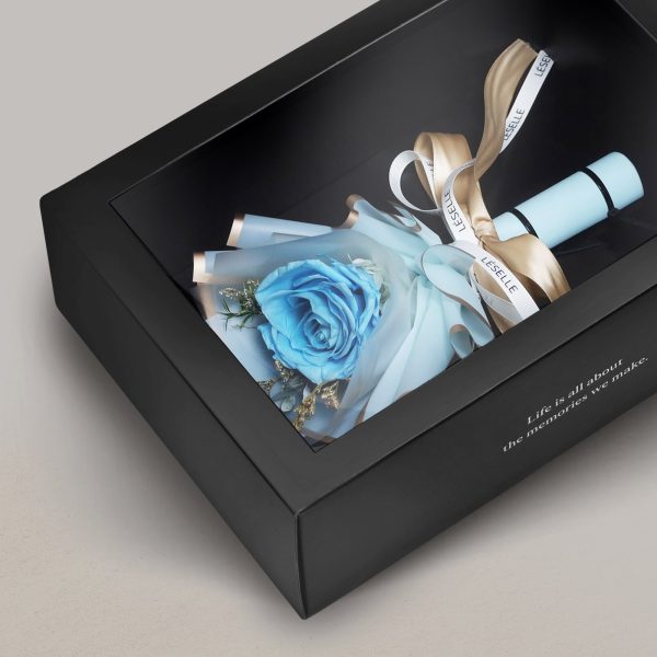 Preserved Rose Bundle - Baby Blue - Image 3