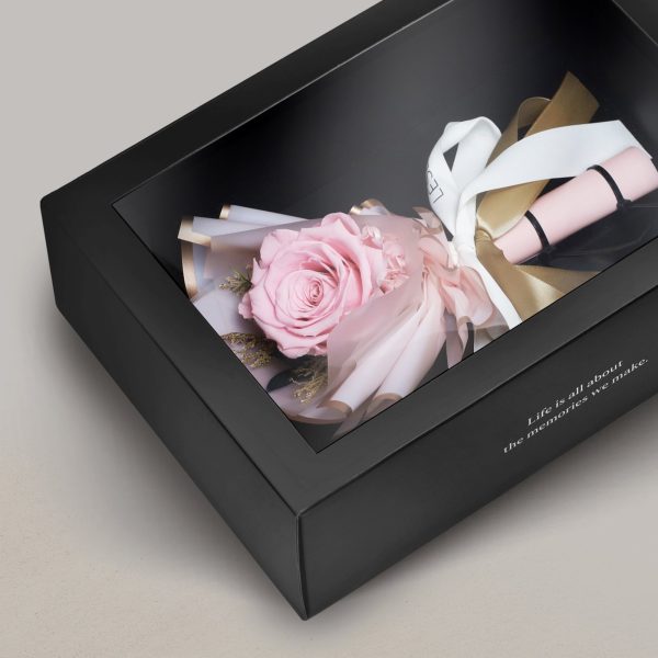 Preserved Rose Bundle - Baby Pink - Image 3
