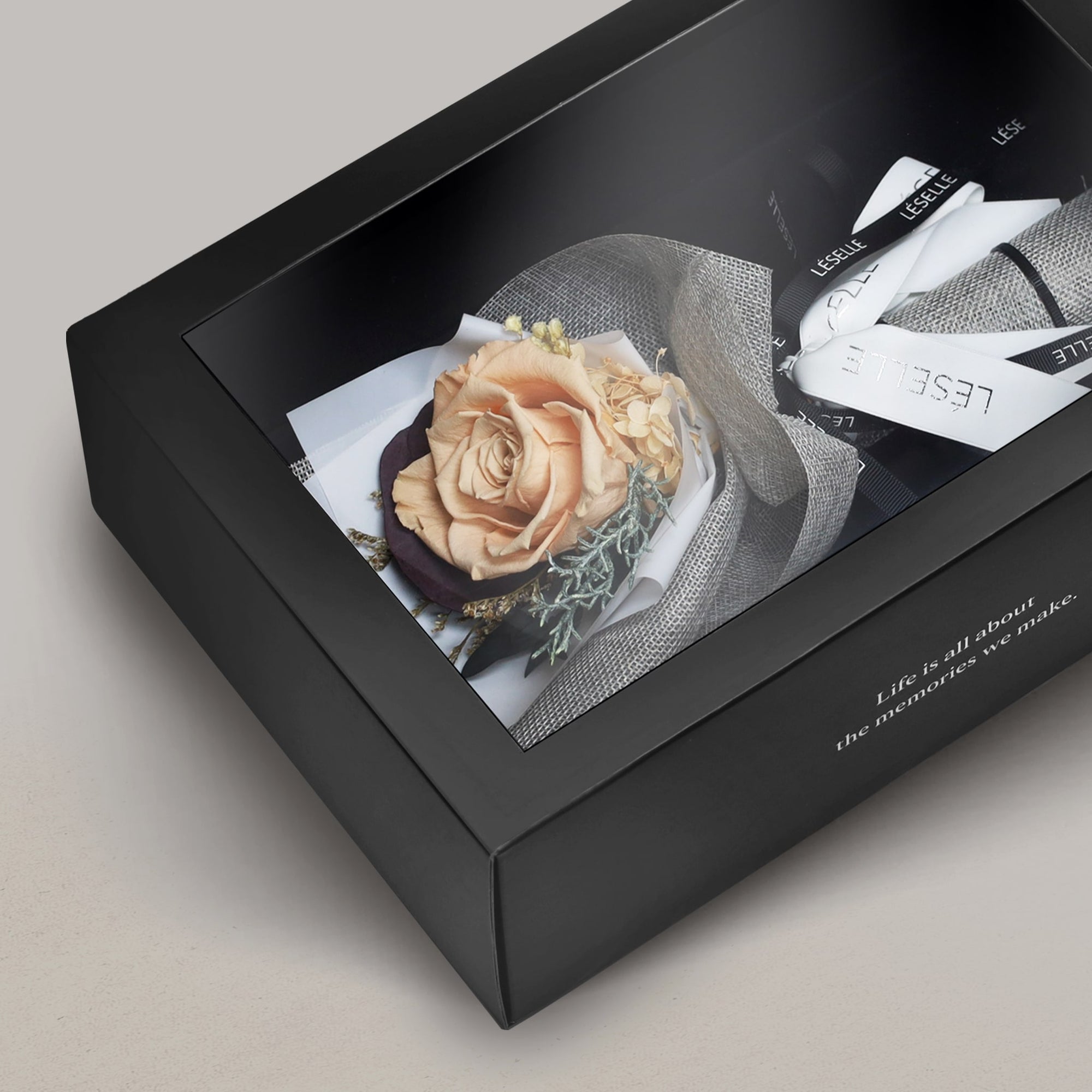 Preserved Rose Bundle - Champagne - Image 3