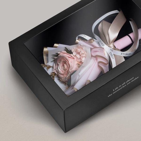 Preserved Rose Bundle - Metallic Pink - Image 3